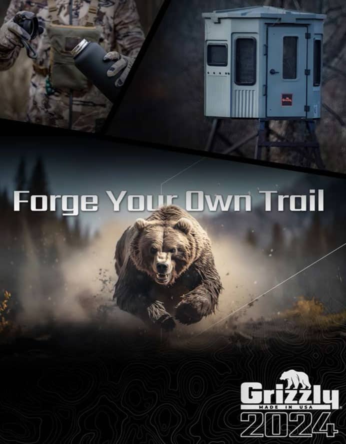 grizzly brand catalog, hunting