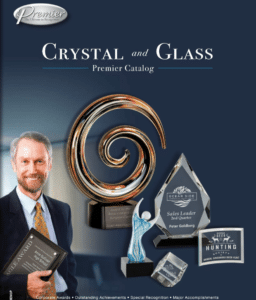 crystal and glass premier catalog for executive gifts